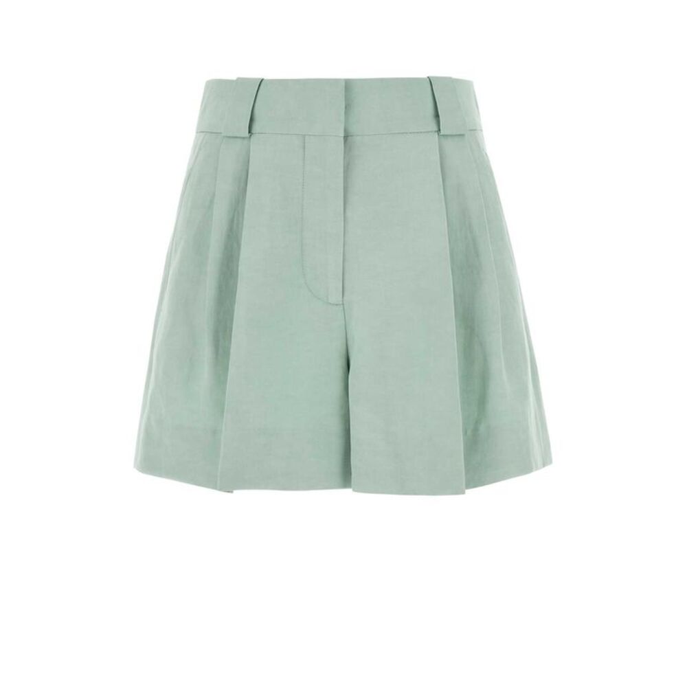 Blaze Women Light Blue Silk Blend Zenith Shorts